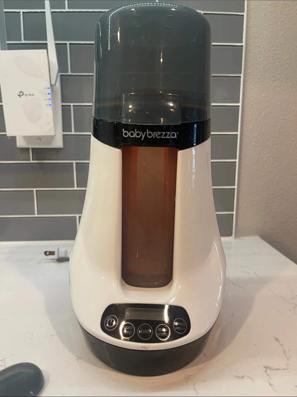 Baby Brezza Formula Pro White and Gray Baby Bottle Maker